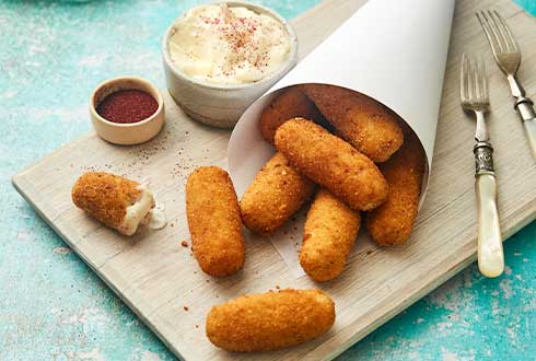 Tuna croquettes with Garlic Mayo